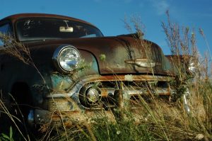 Photo Junkyard car