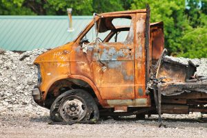 Photo Car junkyard