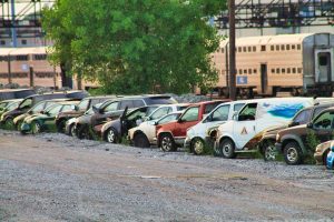 Photo Car junkyard