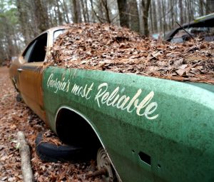 Photo Car junkyard